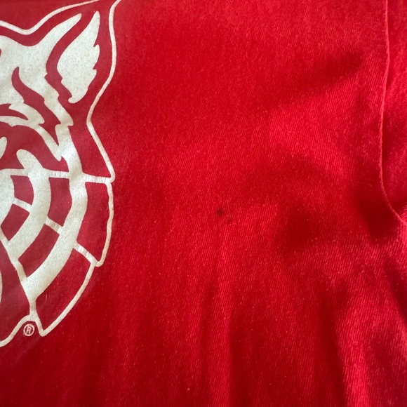 Official University of Arizona Wildcats Short Sleeve T-Shirt Red Size Large EUC - Picture 11 of 12